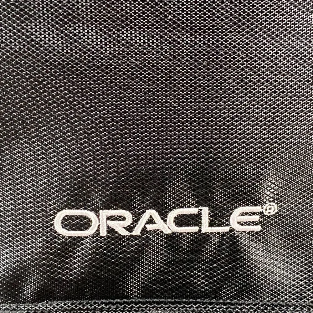 Oracle Laptop Messenger Bag Black Logo 16